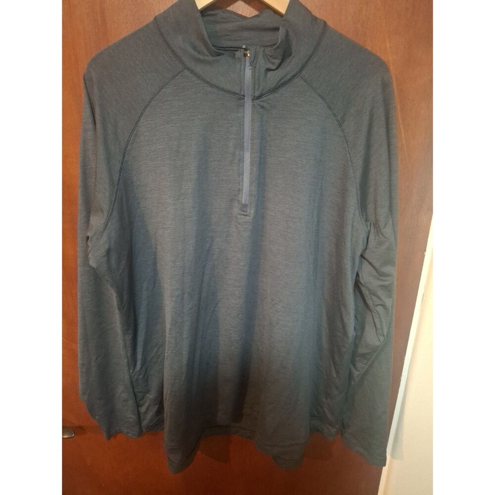 Women’s plus size Jockey Sport Activewear 1/4 zip top size 1X-thumb hole